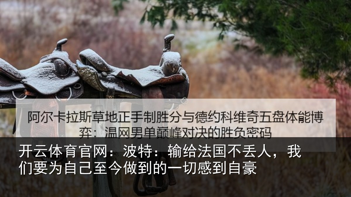 开云体育官网:波特:输给法国不丢人,我们要为自己至今做到的一切感到自豪