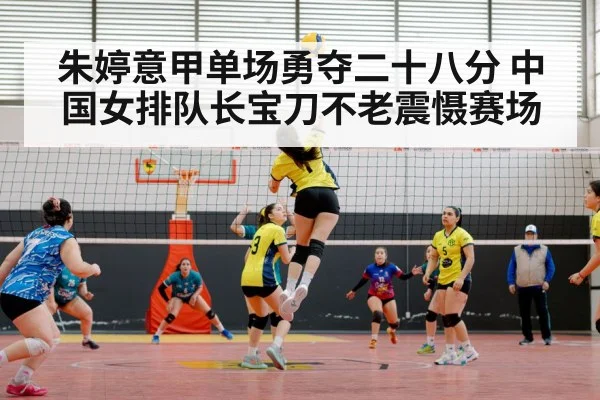 volleyball match action